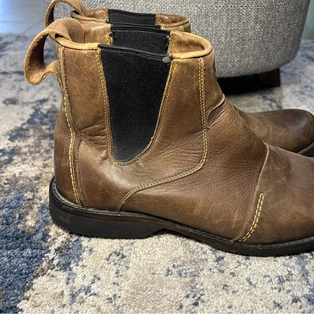 Timberland Genuine Leather Earthkeepers City CT Chelsea Ankle Boots Size 9.5 Men
